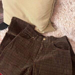 ❌SOLD ❌Ralph Lauren Brown and Olive Green Corduroy Pants